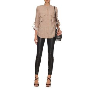 BALMAIN rare adj sleeve blouse